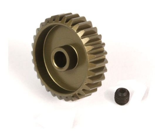 Шестерня ведомая - ПИНЬОН 64P Алюм. - 29T [ Aluminum 7075 Hard Coated Motor Gear/Pinions 64 Pitch 29 Teeth ] артикул MG-64029
