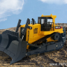 Радиоуправляемый бульдозер HUI NA TOYS 2.4G 11CH 1/16 RTR артикул HN1554