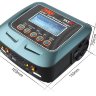 Двухканальное зарядное устройство SkyRC D100 артикул SK-100089