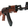 Автомат АК-47 с пружинным механизмом (88 см, пневматика) артикул AK-47
