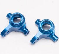 Передние поворотные кулаки TRAXXAS запчасти Steering blocks, 6061-T6 aluminum, left &amp; right (blue-anodized) артикул TRA6837X