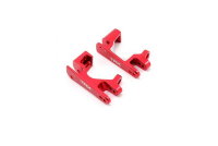 Caster blocks (c-hubs), 6061-T6 aluminum, left &amp; right (red-anodized)  артикул TRA6832R 