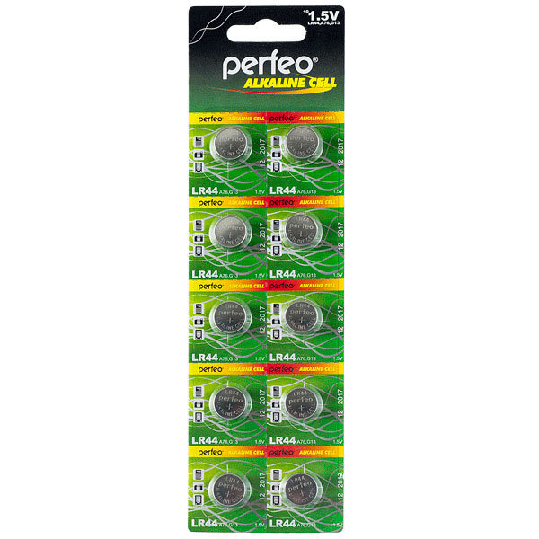 Perfeo LR44 A76 G13 Alkaline Cell (1 шт.) артикул PF-LR44