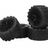 Колеса HSP 1/10 (склеенные)(HEX 12mm / 4 шт./размеры 117x56мм) артикул HSP8051