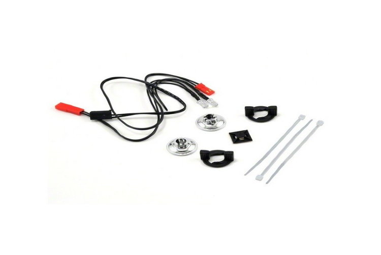 Свет LED Lights/ harness (2 red lights)/LED housing (2) /housing retainer (2)/wire clip (1)/wire ties (3) артикул TRA3686 