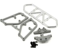 Задний бампер, усиленный RPM для Slash 4x4 [Rear Bumper - Chrome] артикул RPM80123