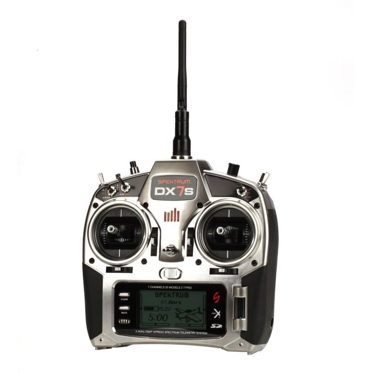 Аппаратура радиоуправления DX7s 7-Ch DSMX System w/AR8000 артикул SPM7800
