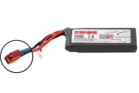 Аккумулятор Team Orion Batteries Li-Po 7,4В(2S) 1600mah 50C SoftCase Deans plug артикул ORI60138