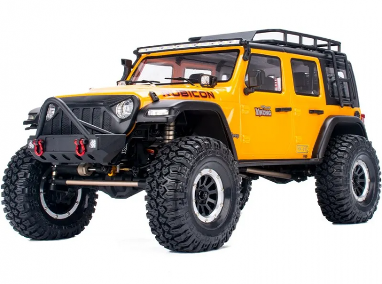 Трофи модель Yikong 1/10 crawler JEEP Rubicon (Yellow, RTR) артикул YK-4102-Y 