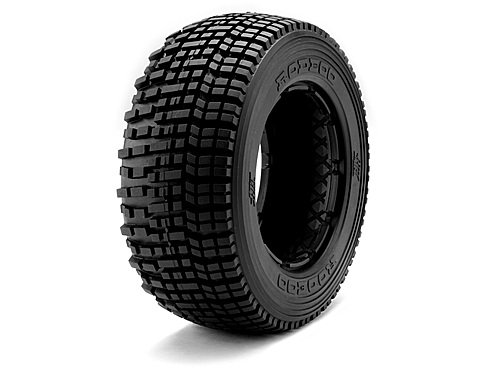 Шины задние 1/5 - HB RODEOO (White/Baja 5T/SC) 2шт. артикул HPI-67867 