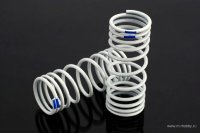 Пружины амортизаторов (Springs, front (progressive, +20% rate, blue)), Длинна 47мм, внешний диаметр 19 мм, внутренний диаметр 15.5 мм. Данные пружины жестче штатных на 20% артикул TRA6864