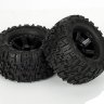 Колеса в сборе Трак 1/10 - Trencher 2.8" (Traxxas® Style Bead) All Terrain Tires Mounted on Desperado Black Wheels (2 шт.)) артикул PL1170-12