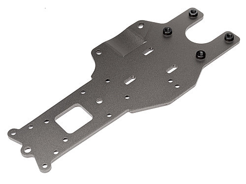 Пластина шасси задняя (GUNMETAL) артикул HPI-102169 