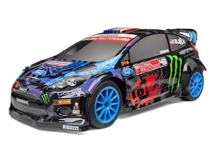 Кузов 1/8 KEN BLOCK 2013 GRC FORD FIESTA H.F.H.V. (WR8 3.0) артикул HPI-113253