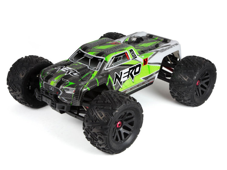 Радиоуправляемая автомодель монстр-трак ARRMA Nero 6S BLX 4WD 6S 1/8 артикул AR106009