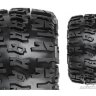 Колеса в сборе (СКЛЕЕННЫЕ) трак 1/8 Proline Racing USA - Trencher X 3.8 ” All Terrain Tires Mounted с хексом 17 мм артикул PL1184-13