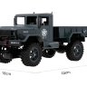 Внедорожник 1/12 4WD электро - Army Truck (2.4 гГц) артикул WLT-124301