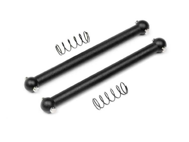 Вал привода колеса с пружиной (2 шт.) [DRIVE SHAFT/SPRING SET] артикул HPI-115530