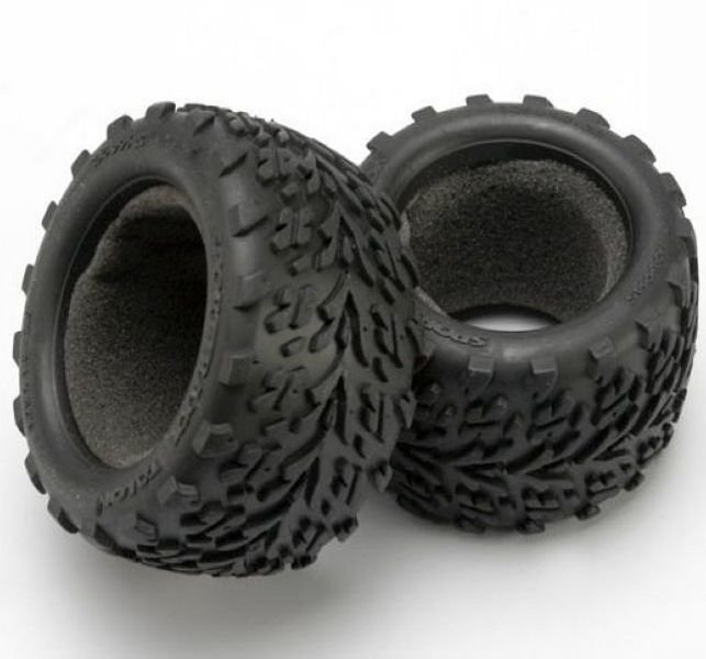 Резина TRAXXAS E-REVO 1/16 [Tires, Talon / foam inserts (2 шт.)] артикул TRA7170