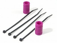  Соединитель силиконовый труба-патрубок 1/10 (PURPLE / 2шт)  SILICONE EXHAUST COUPLING (PURPLE/2PCS) артикул HPI-72110
