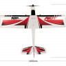 Радиоуправляемый самолет Top RC Riot 1400мм 2.4G 4-ch LiPo RTF артикул top049C