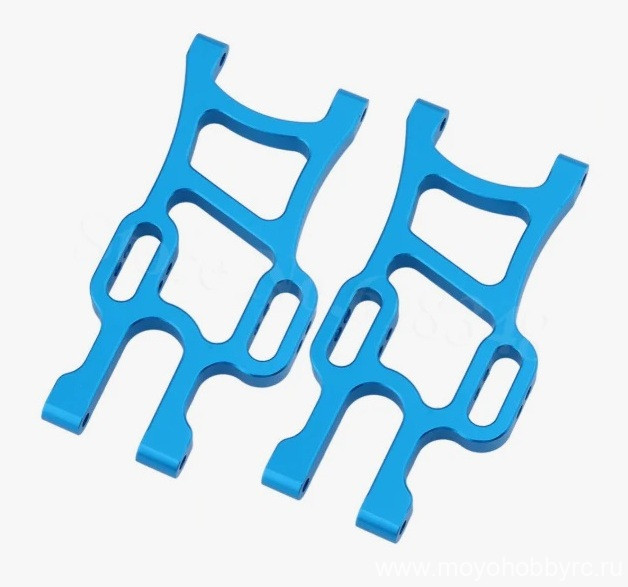 Передние рычаги, оригинал. HSP Aluminum Front Lower Suspension Arm (2 шт.) 1/10 RC Car артикул HSP108019 / 108119 / 08055