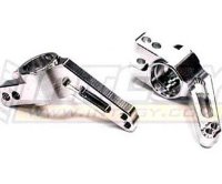 Кулаки задние (SILVER) для Traxxas 1/10 slash 4X4  артикул T8539SILVER  