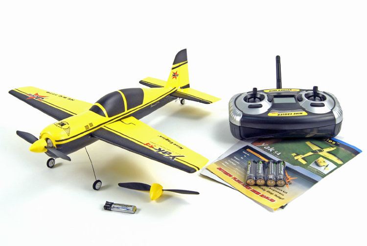 Радиоуправляемый самолет YAK-54 yellow артикул NE30277724202001A
