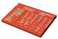 Карта программирования регуляторов SkyRC TORO (program card for Car ESC) артикул SK-300032-01