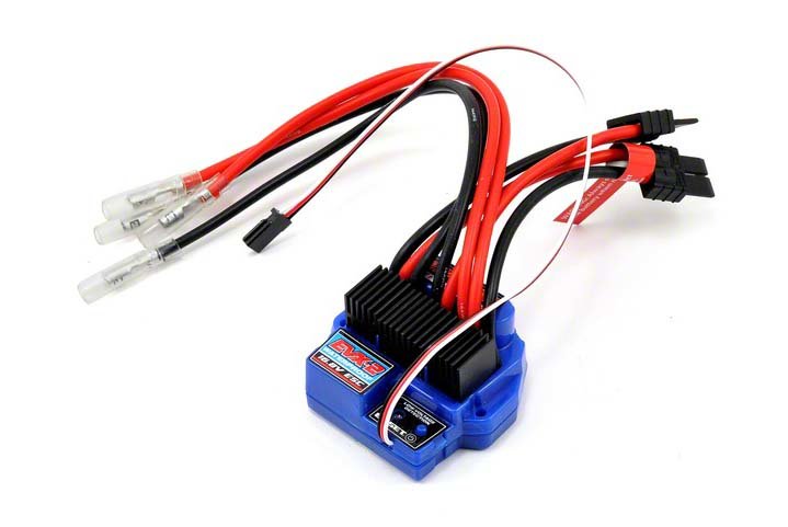 Регулятор оборотов коллекторный, влагозащищенный TRAXXAS EVX-2 Electronic Speed Control (land version, fwd/rev) артикул TRA3019R