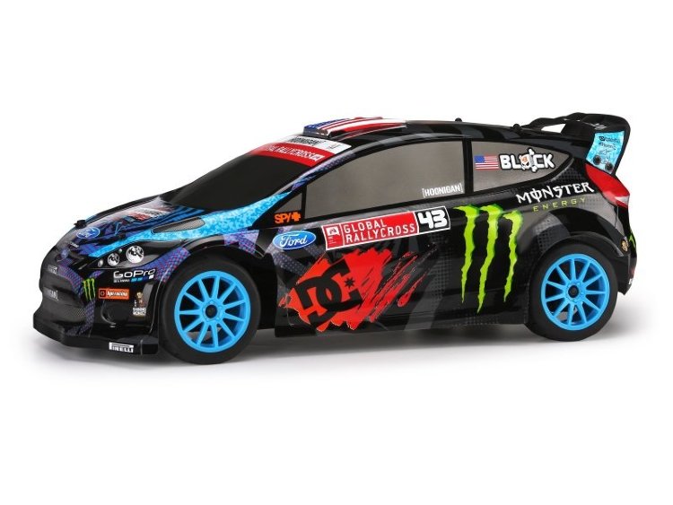 Кузов 1/8 KEN BLOCK 2013 GRC FORD FIESTA H.F.H.V. (WR8 FLUX) артикул 113254