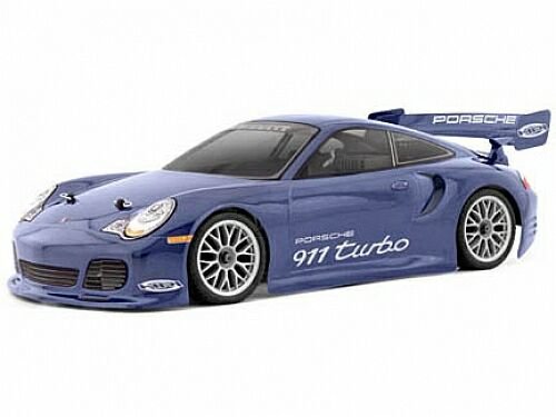 Кузов 1/10 - PORSCHE 911 TURBO (200MM) (некрашеный) артикул HPI-7435