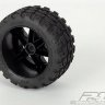 Колеса в сборе Proline Racing USA (СКЛЕЕННЫЕ, 108x54mm) трак 1/10 - Dirt Hawg 2.8" (ХЕКС 12ММ) артикул PL1175-12