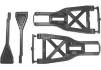 Комплект пластиковых рычагов подвески для Kyosho Giga Crucher (2 верхних рычага, 2 нижних рычага подвески) артикул GG004