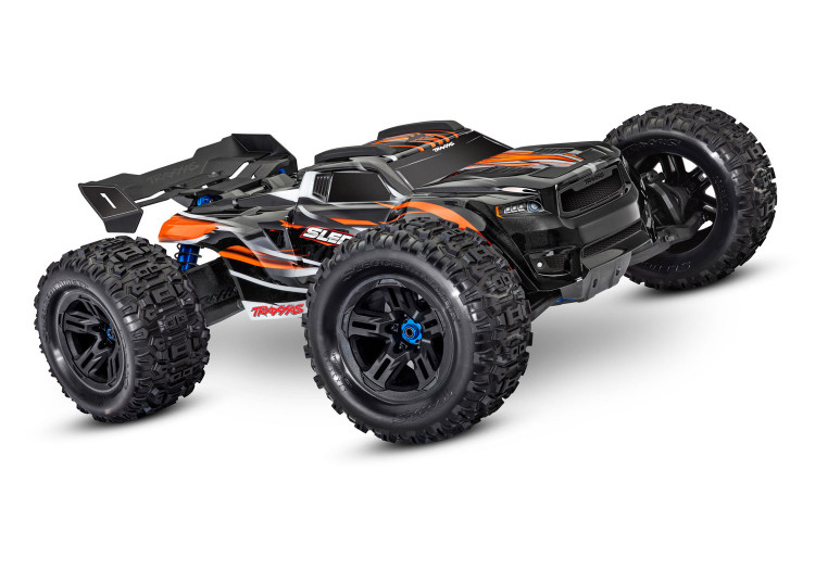 Радиоуправляемая машина Traxxas Sledge 1/8 Orange артикул TRA95076-4-OR