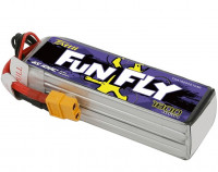 Аккумулятор GensAce Li-Po 14,8B ~ 1800 mAh, 100С (4S1P, Разъем: XT60, Размеры: 107*35*29 мм) артикул TAA18004S10X6