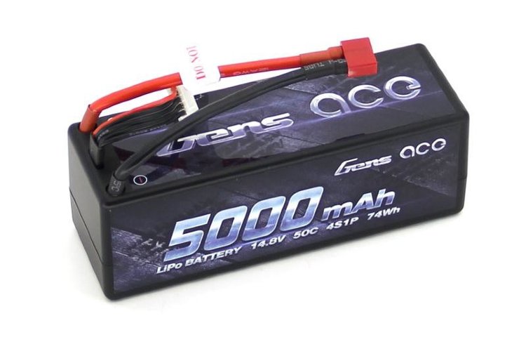 Аккумулятор Li-Po - 14.8В 5000мАч 50C Серия Hobby (4S, T-Plug) артикул B50C50-4S-H
