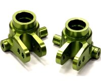 КУЛАКИ ПОВОРОТНЫЕ (зелёные) ДЛЯ TRAXXAS 1/10 SLASH 4X4 &amp; STAMPEDE 4X4 артикул T8586GREEN