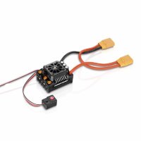 Бесколлекторный бессенсорный влагозащищенный регулятор EZRUN MAX8 V3 XT90 для шот-корс, багги, монстров масштаба 1:8 артикул HW-EZRUN-MAX8-V3-XT90
