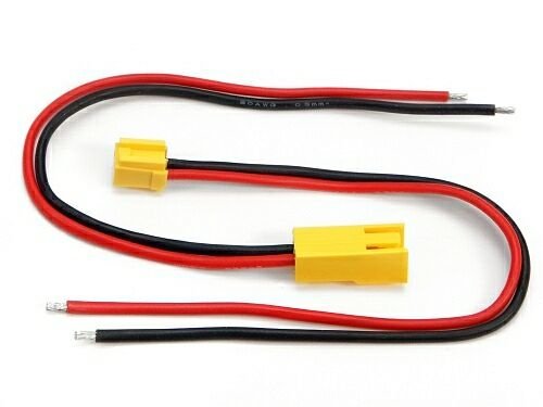 Провода для двигателя с разъемом (MICRO RS4)  MOTOR WIRES WITH PLUG артикул HPI-1080