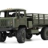 Р/У машина WPL ГАЗ-66 грузовая (зеленая) 1/16+акб 2.4G RTR артикул B-24-G