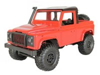 Радиоуправляемая машина MN MODEL английский пикап Defender (красный) 4WD 2.4G 1/12 RTR артикул MN-91R