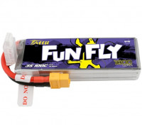Аккумулятор GensAce Li-Po 11,1B ~ 1800 mAh, 100С (3S1P, Разъем: XT60, Размеры: 107*35*23 мм) артикул TAA18003S10X6