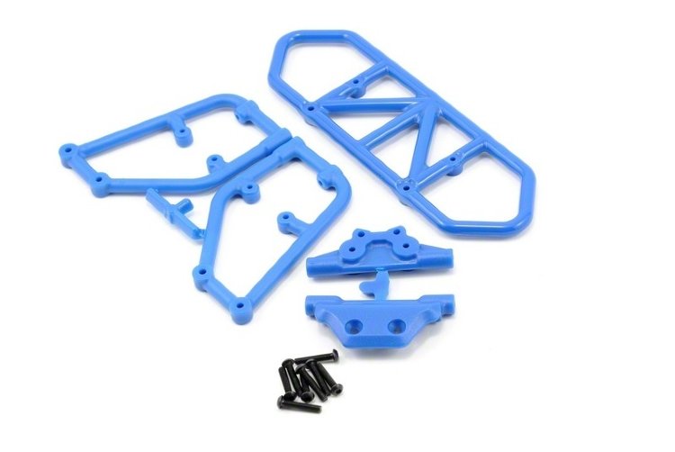Задний усиленный бампер RPM (для Slash 4x4 Rear Bumper - Blue) артикул RPM80125