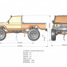 Трофи модель Yikong 4101 PRO crawler pickup (Oliver) 1/10 RTR артикул YK-4101PRO-O