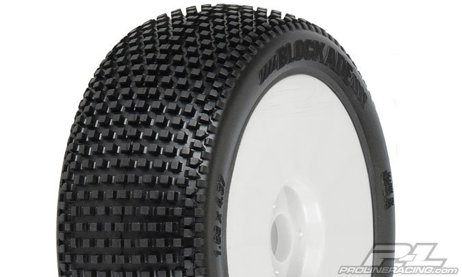 Колеса в сборе багги 1/8 - Blockade M3 (Soft) диск V2 (2шт) артикул PL9039-32
