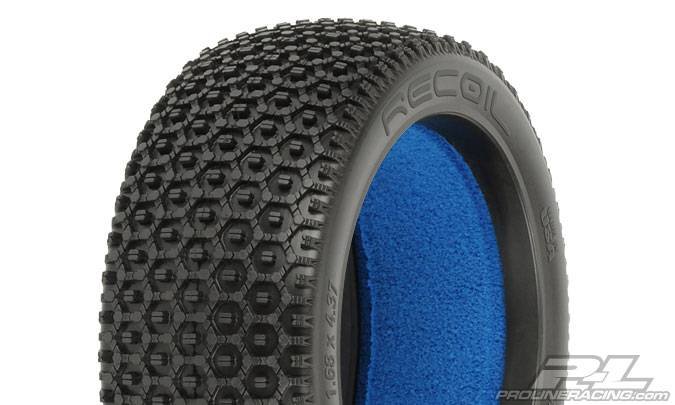 Шины+вставки багги 1/8 - Recoil M3 (Soft) (2шт) артикул PL9034-02
