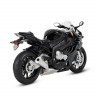 Мотоцикл "АВТОПАНОРАМА" BMW S1000R, 1/12, металл, черный, свободный ход колес артикул JB1251503
