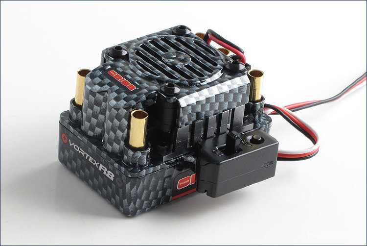 Регулятор оборотов Team Orion Electronics Vortex R8 S Brushless ESC (130A, 2-4S) (сенсорный) артикул  ORI65107