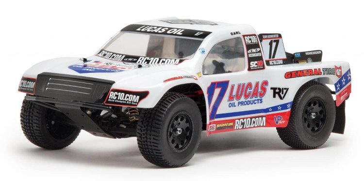 Ралликросс 1/10 - SC10 RaceSpec RTR, LUCAS OIL (Б/К Двигатель, Влагозащита) артикул AS7046